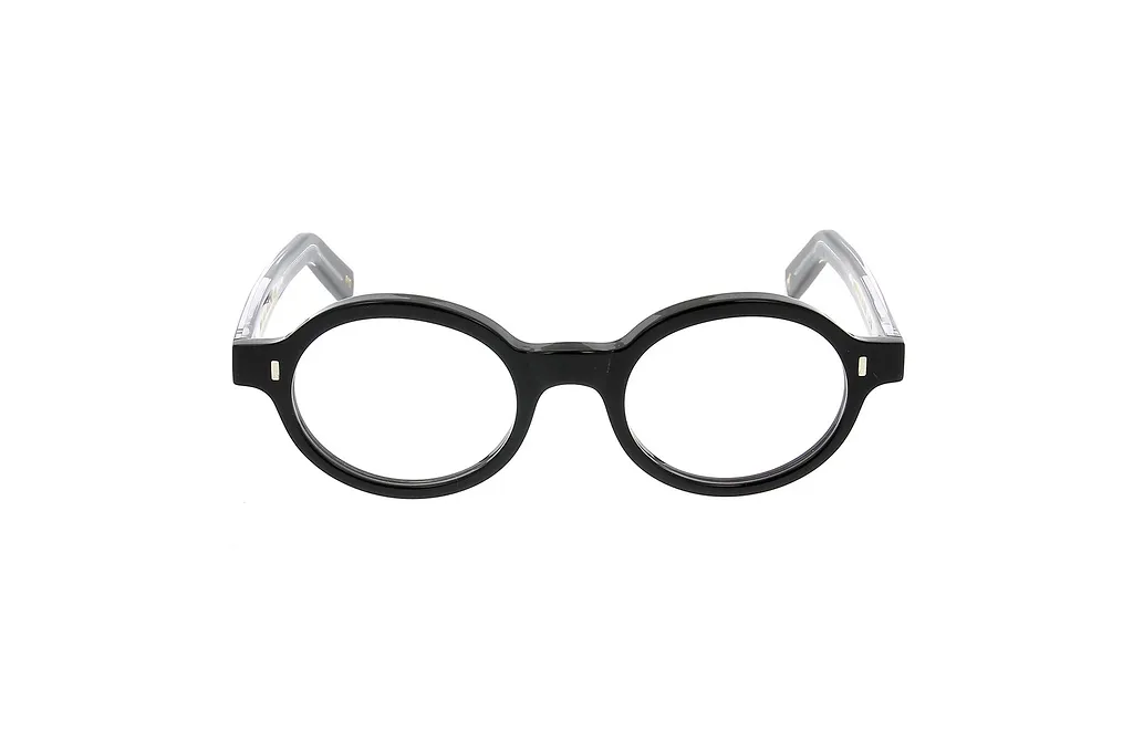 Teos Bold Oval Frame Glasses