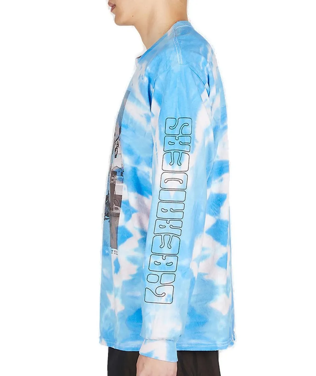 Liberaiders Tie Dye Graphic-Printed T-Shirt