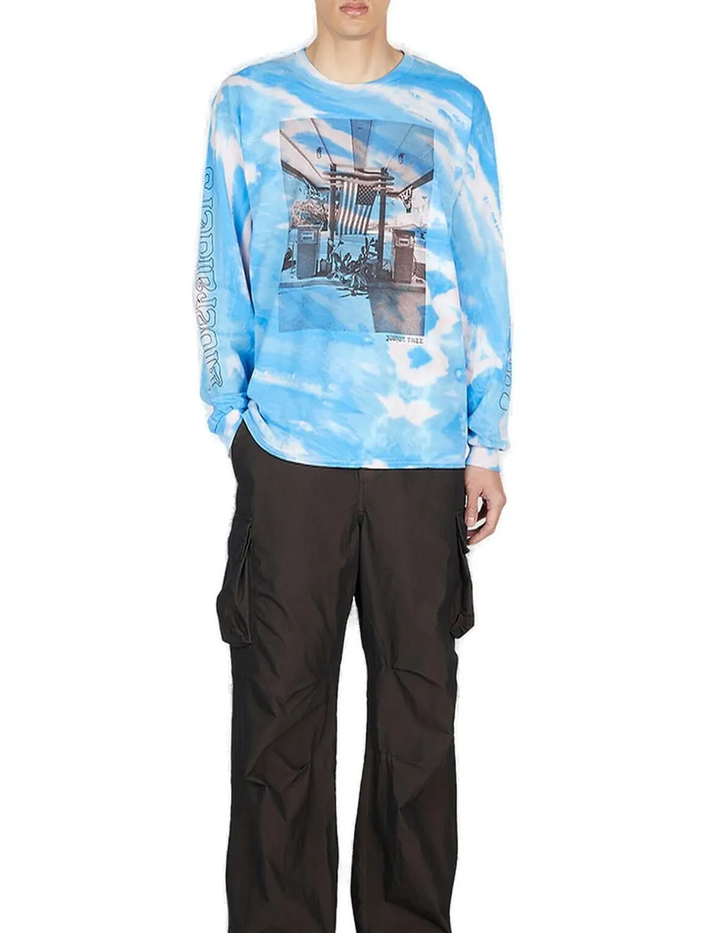 Liberaiders Tie Dye Graphic-Printed T-Shirt