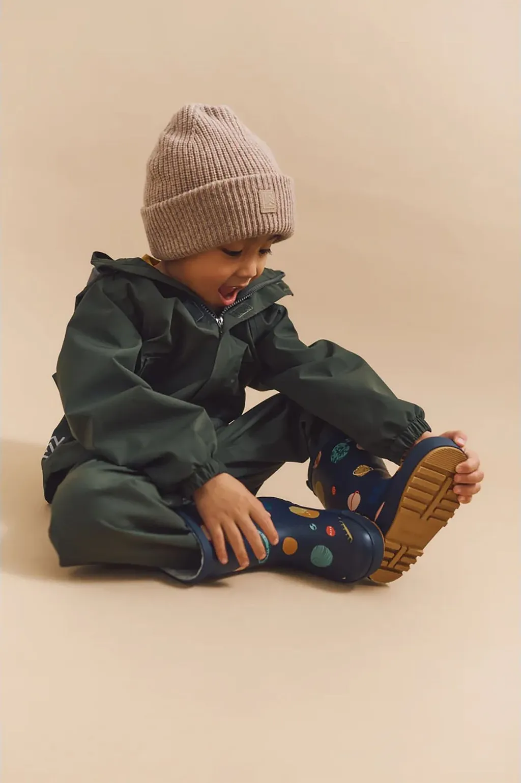 Liewood Mason Planet Print Wellington Boots