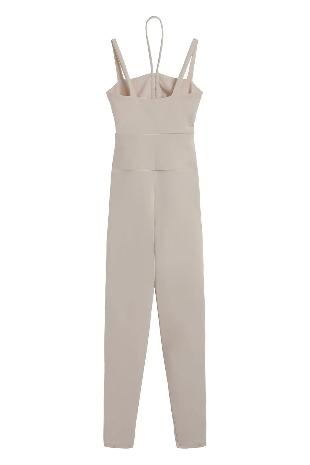 Live The Process Elastic Strappy Jumpsuit