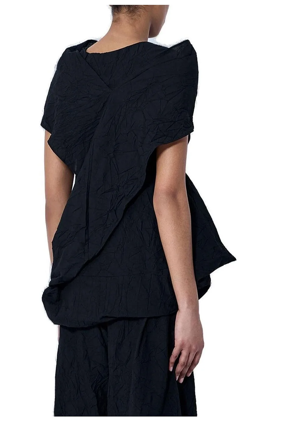Limi Feu Typewriter Scarf Detailed Top