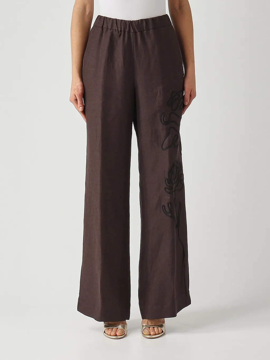 Liviana Conti Julian Wide-Leg Pants