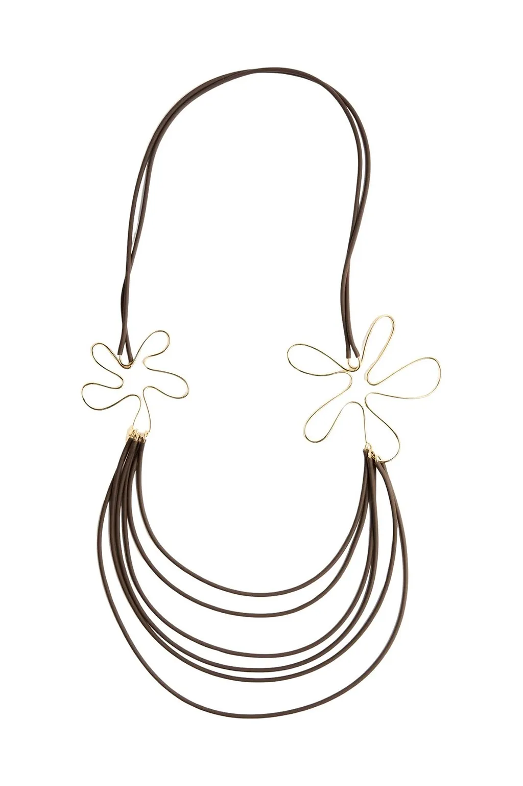 Liviana Conti Multi-Strand Abstract Necklace