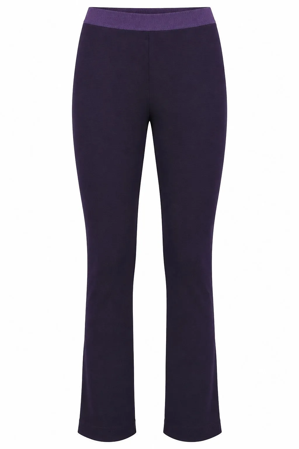 Liviana Conti Ribbed Waist Slim Pants