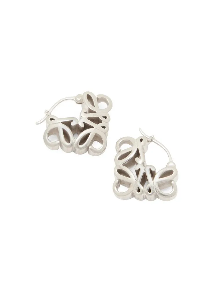 Loewe Anagram Hoop Earrings