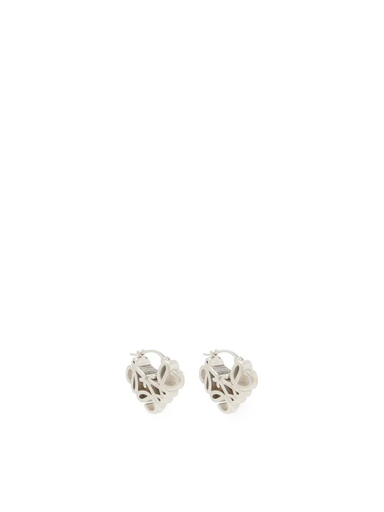 Loewe Anagram Hoop Earrings