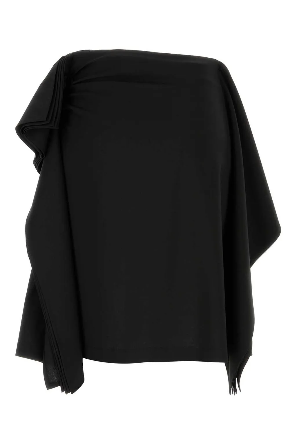 Loewe Asymmetric Silhouette Ruched Skirt