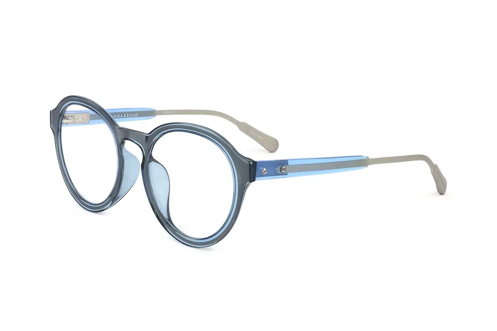 Linda Farrow X Kris Van Assche Oval Frame Glasses