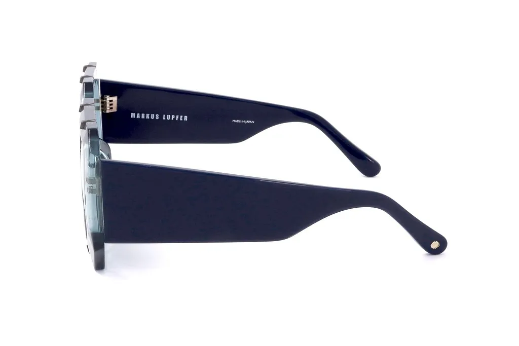 Linda Farrow X Markus Lupfer Geometric Frame Sunglasses