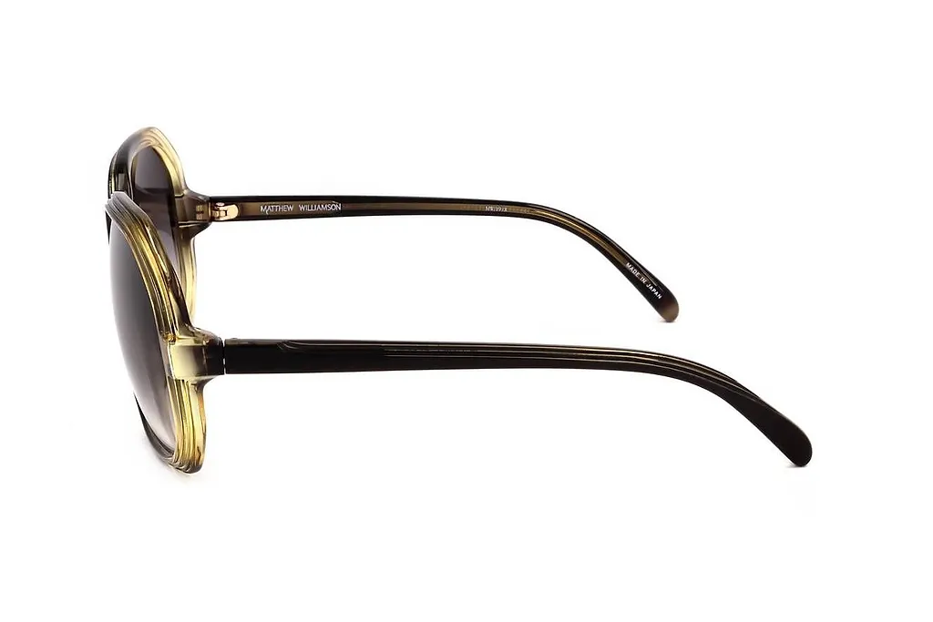 Linda Farrow X Matthew Williamson Oversized Frame Sunglasses