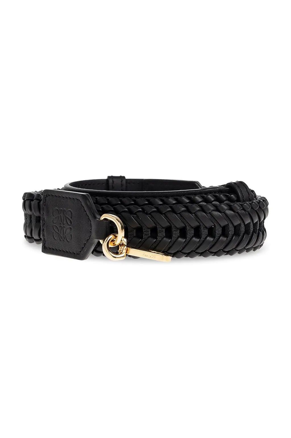 Loewe Logo Embossed Woven Bag Strap