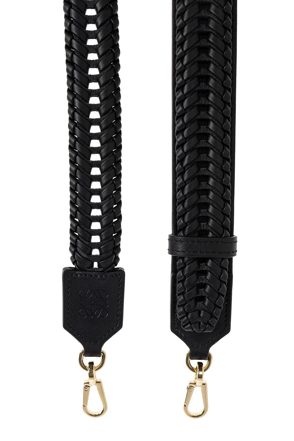 Loewe Logo Embossed Woven Bag Strap