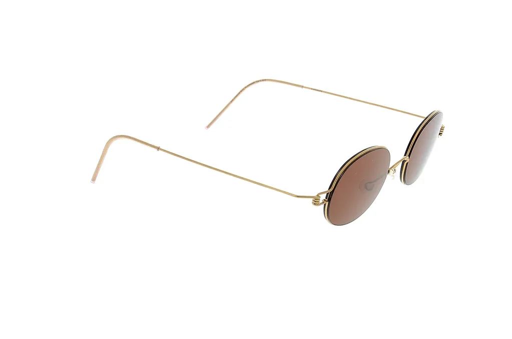 Lindberg Oval-Frame Sunglasses