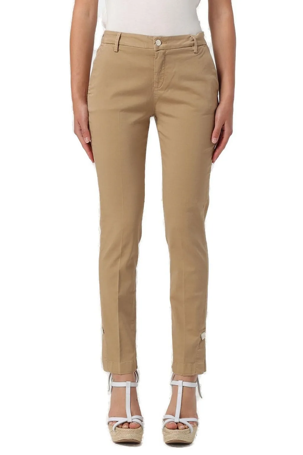 Liu Jo Belted High-Waisted Trousers