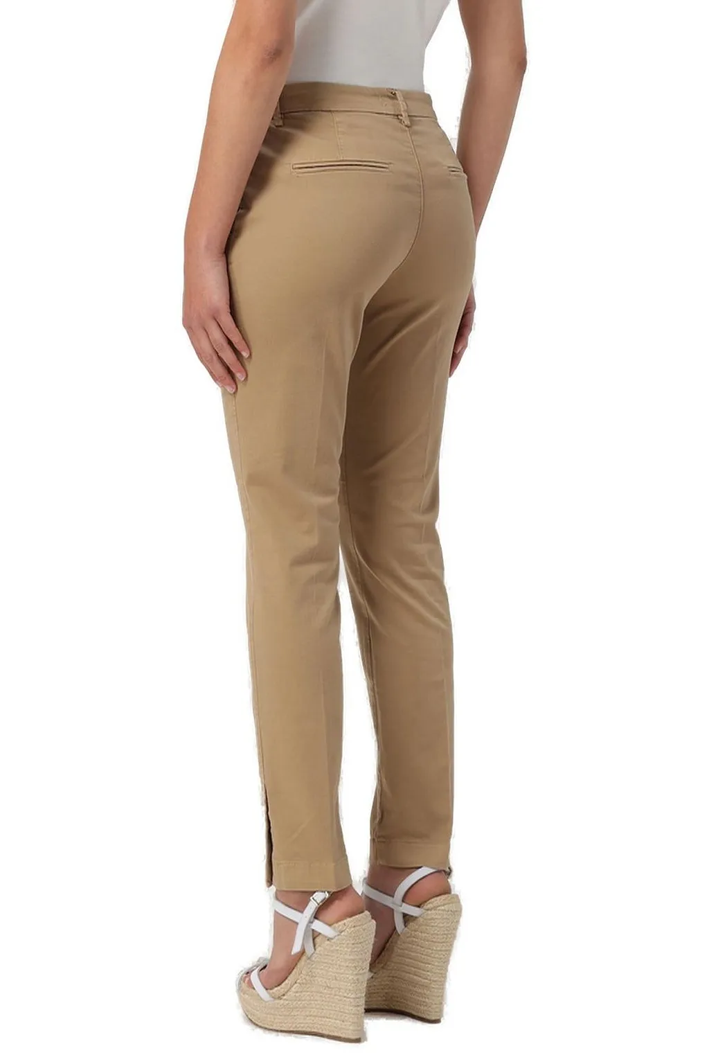 Liu Jo Belted High-Waisted Trousers