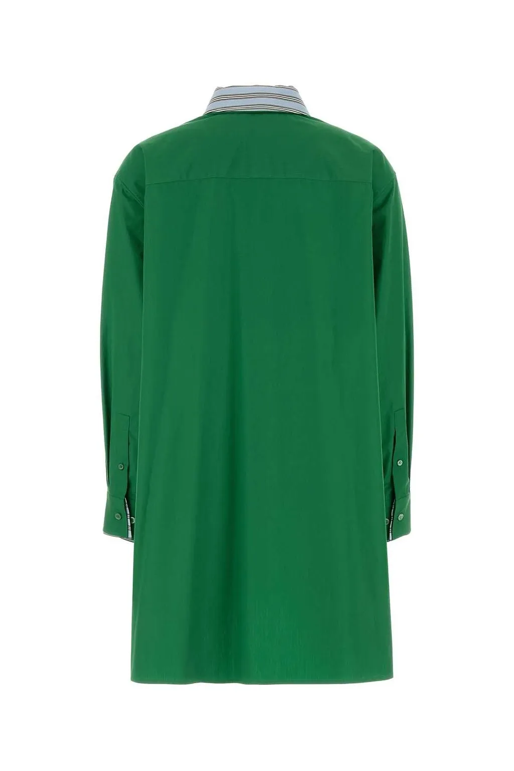 Loewe Contrast Collar Shirt Dress