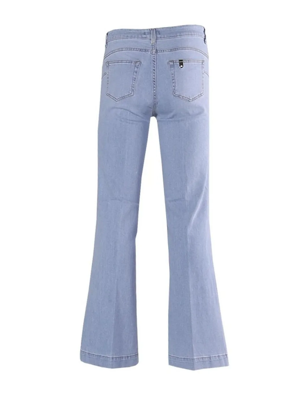 Liu Jo Button Detail Flared Jeans