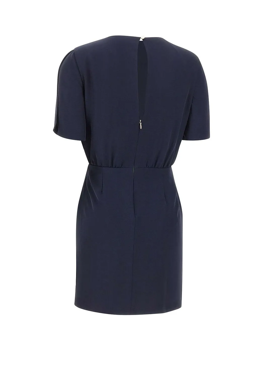 Liu Jo Buttoned Asymmetric Short Dress