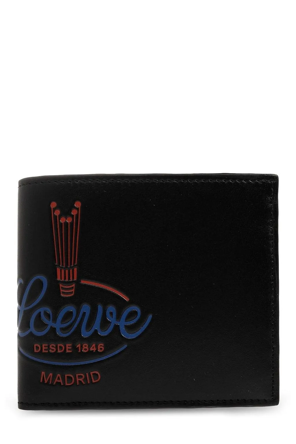 Loewe Logo Detailed Crown Bifold Wallet