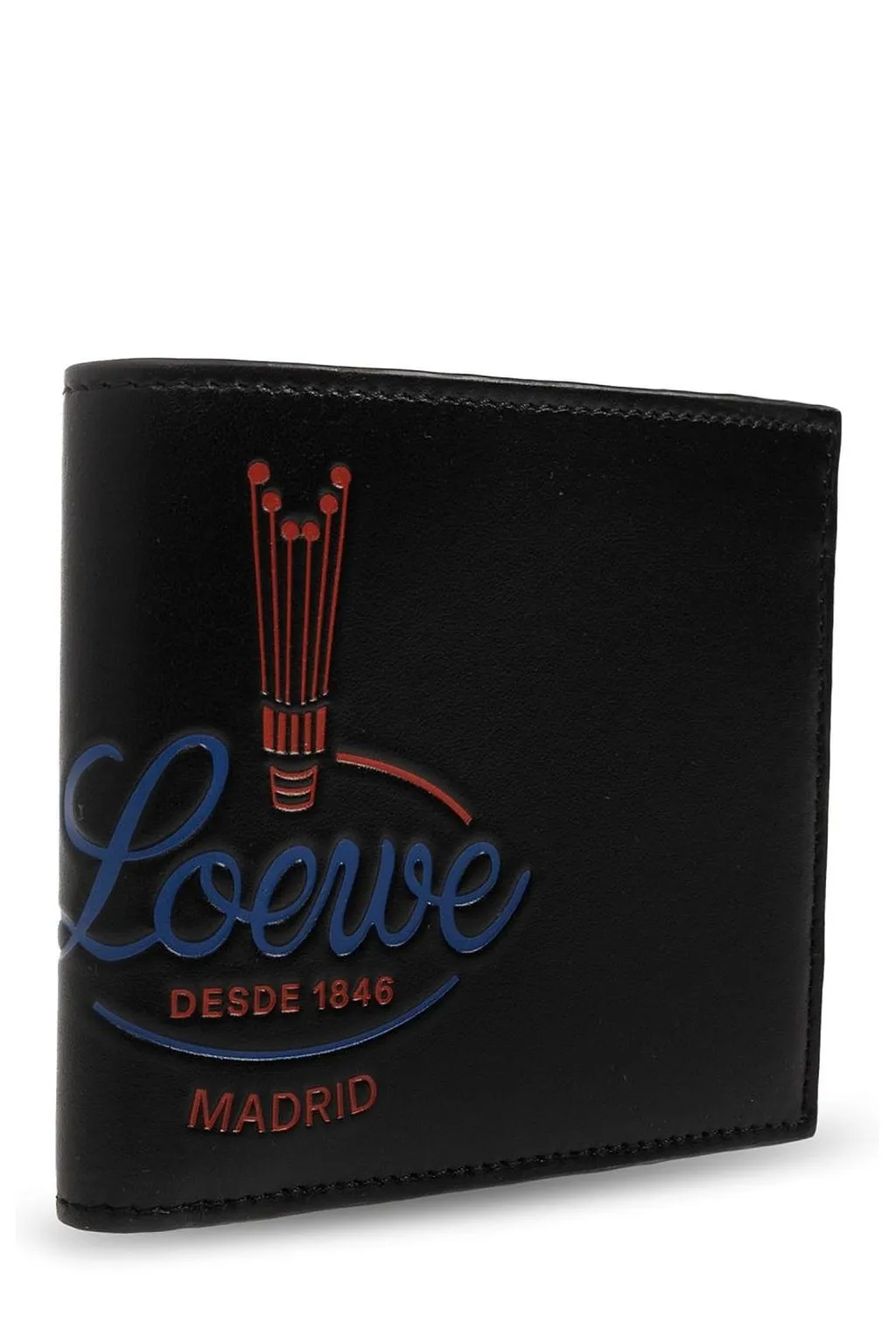 Loewe Logo Detailed Crown Bifold Wallet