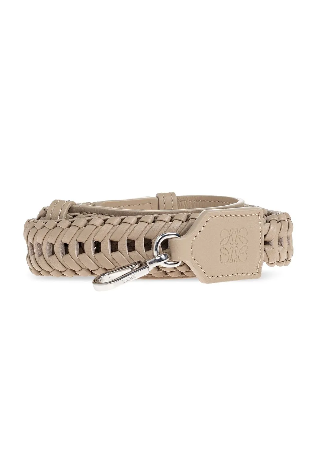 Loewe Logo Embossed Woven Bag Strap