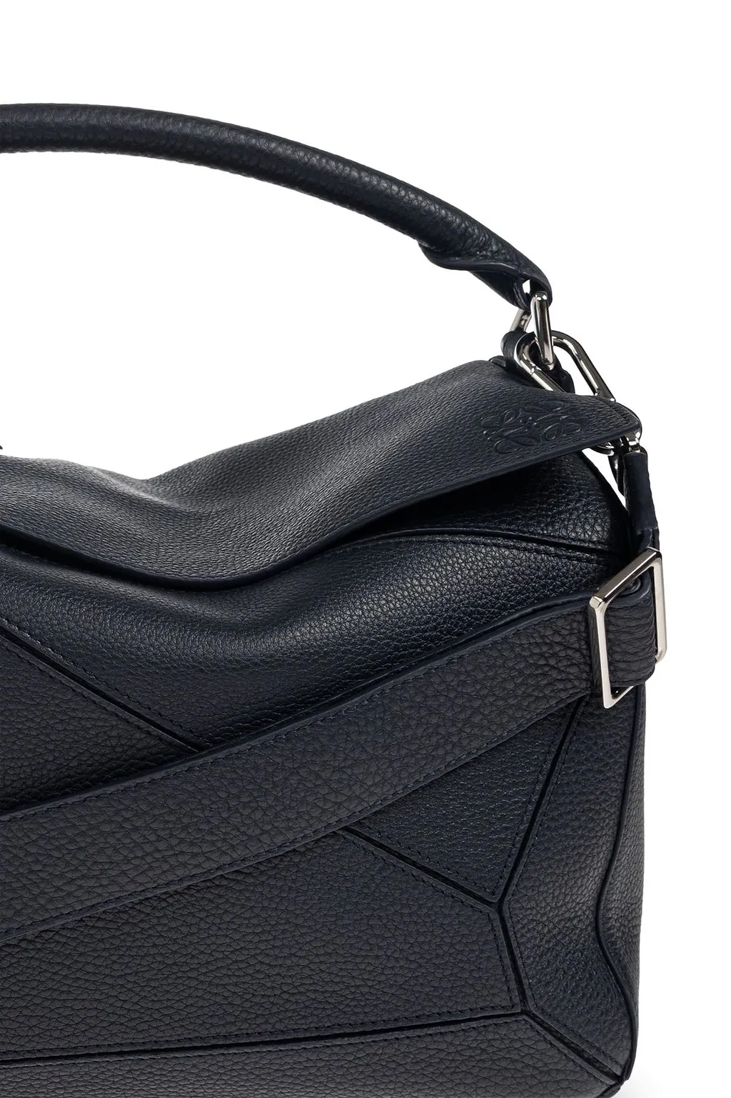 Loewe Logo Embossed Top Handle Bag
