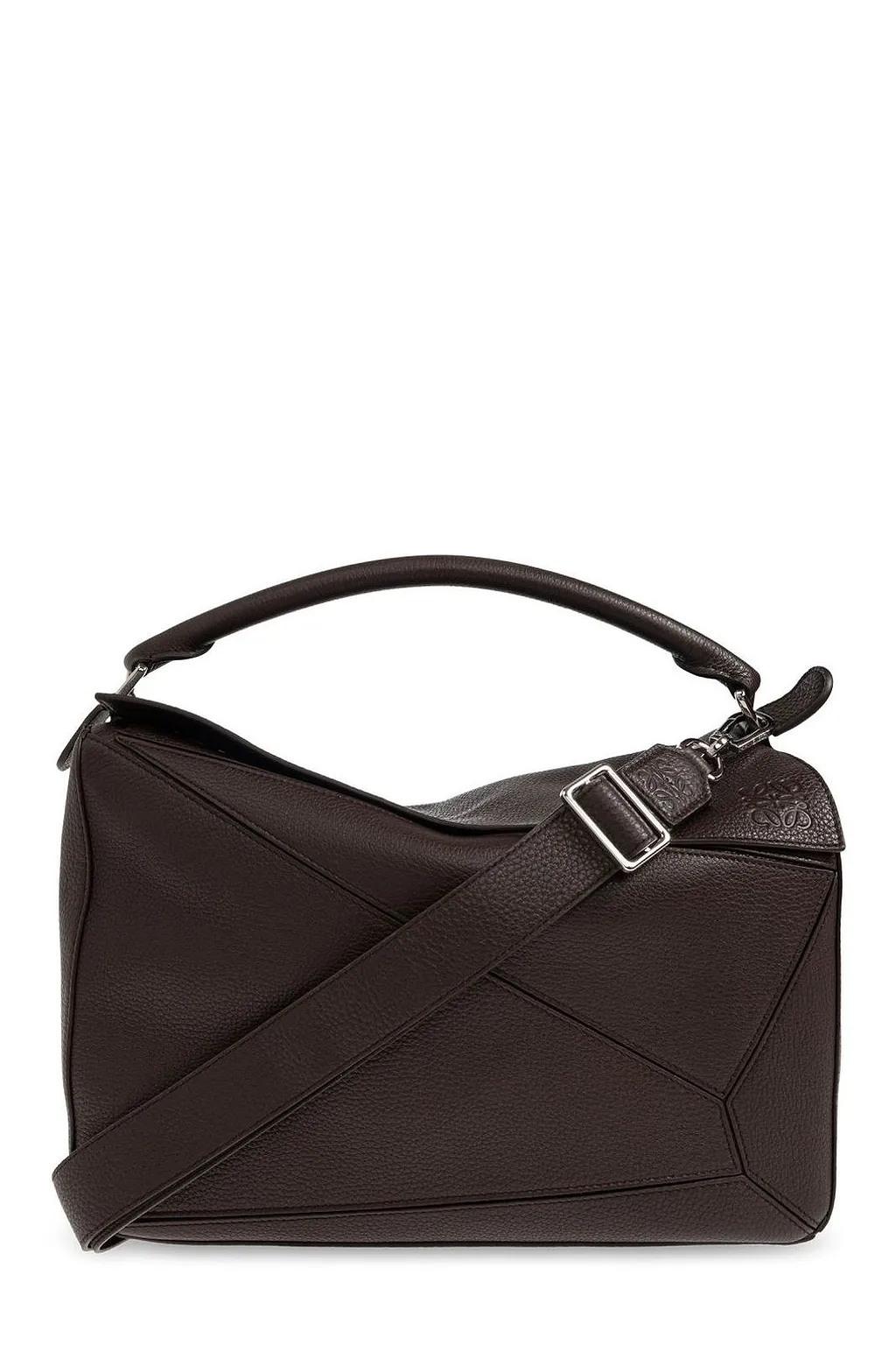 Loewe Logo Embossed Top Handle Bag