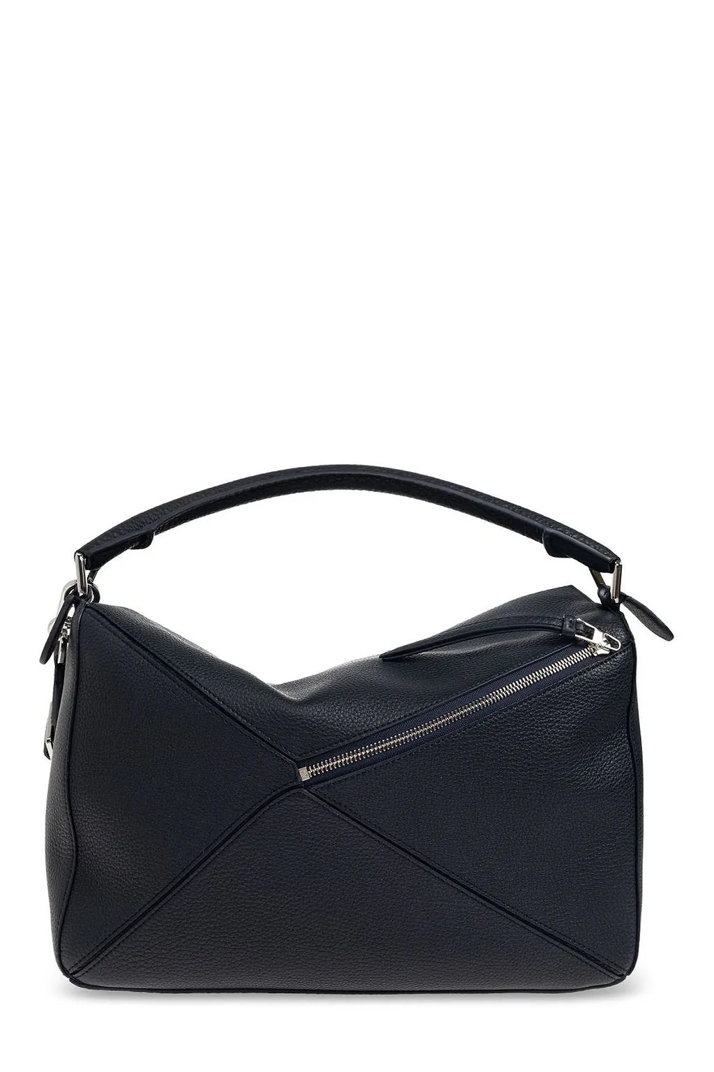 Loewe Logo Embossed Top Handle Bag