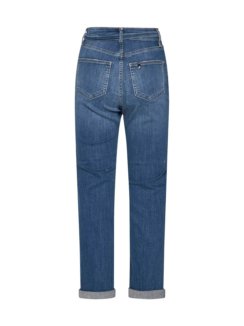 Liu Jo Crystal-Embellished Belt Cropped Jeans
