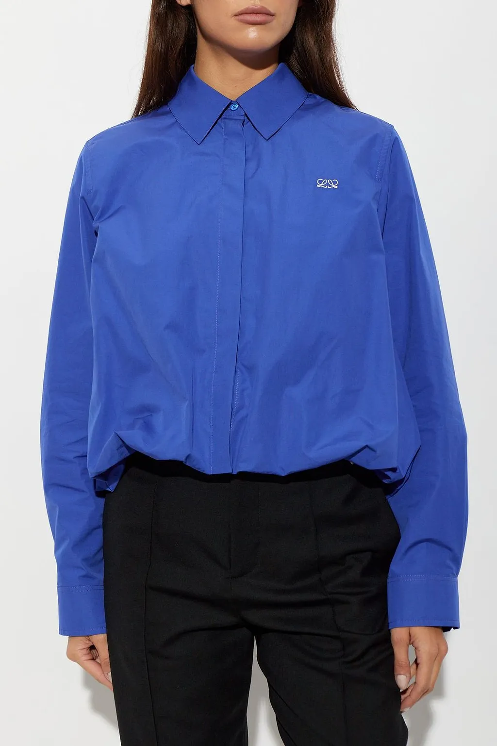 Loewe Logo Embroidered Shirt