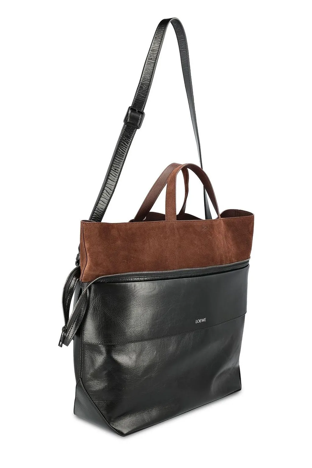 Loewe Logo Print Shoulder Bag