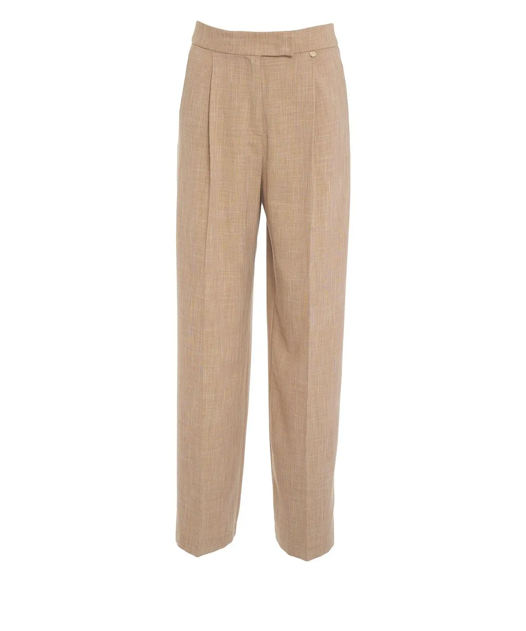 Liu Jo Pleated Straight Trousers
