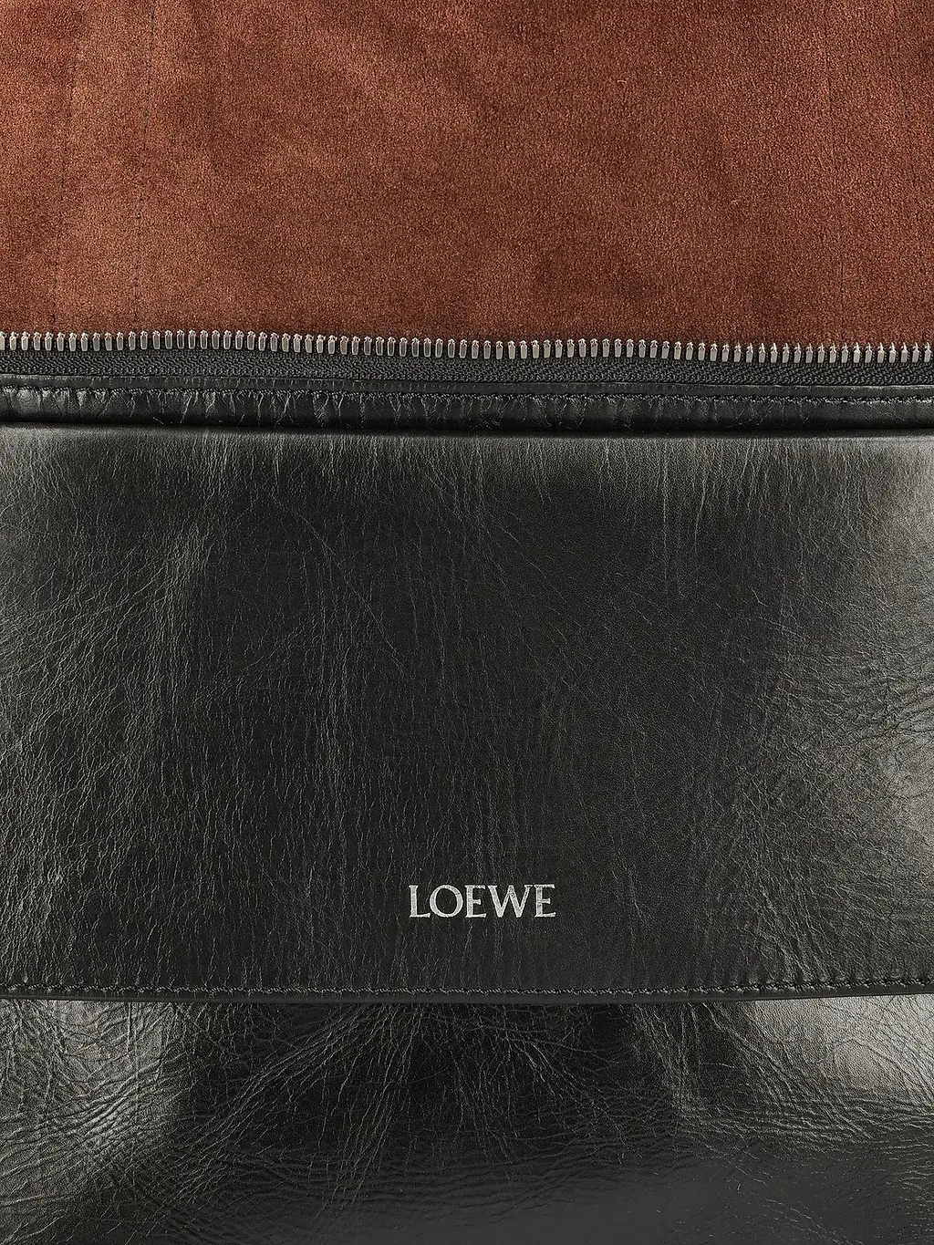 Loewe Logo Print Shoulder Bag