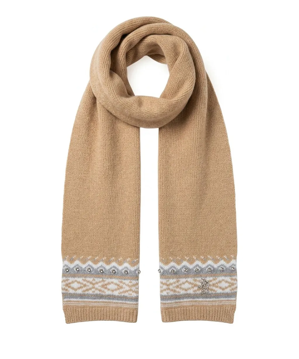 Liu Jo Embellished Knitted Scarf