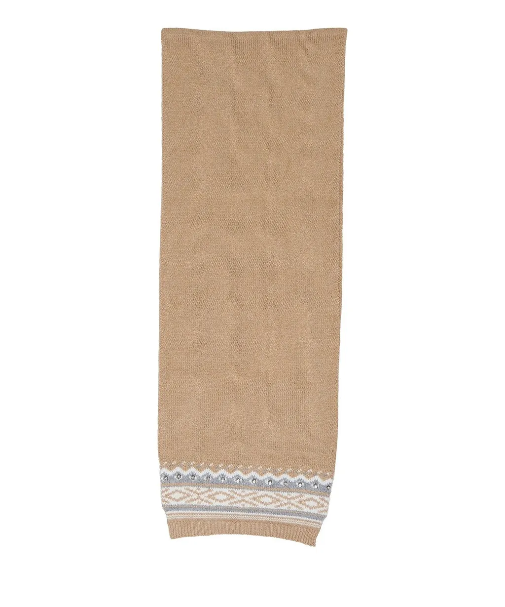 Liu Jo Embellished Knitted Scarf