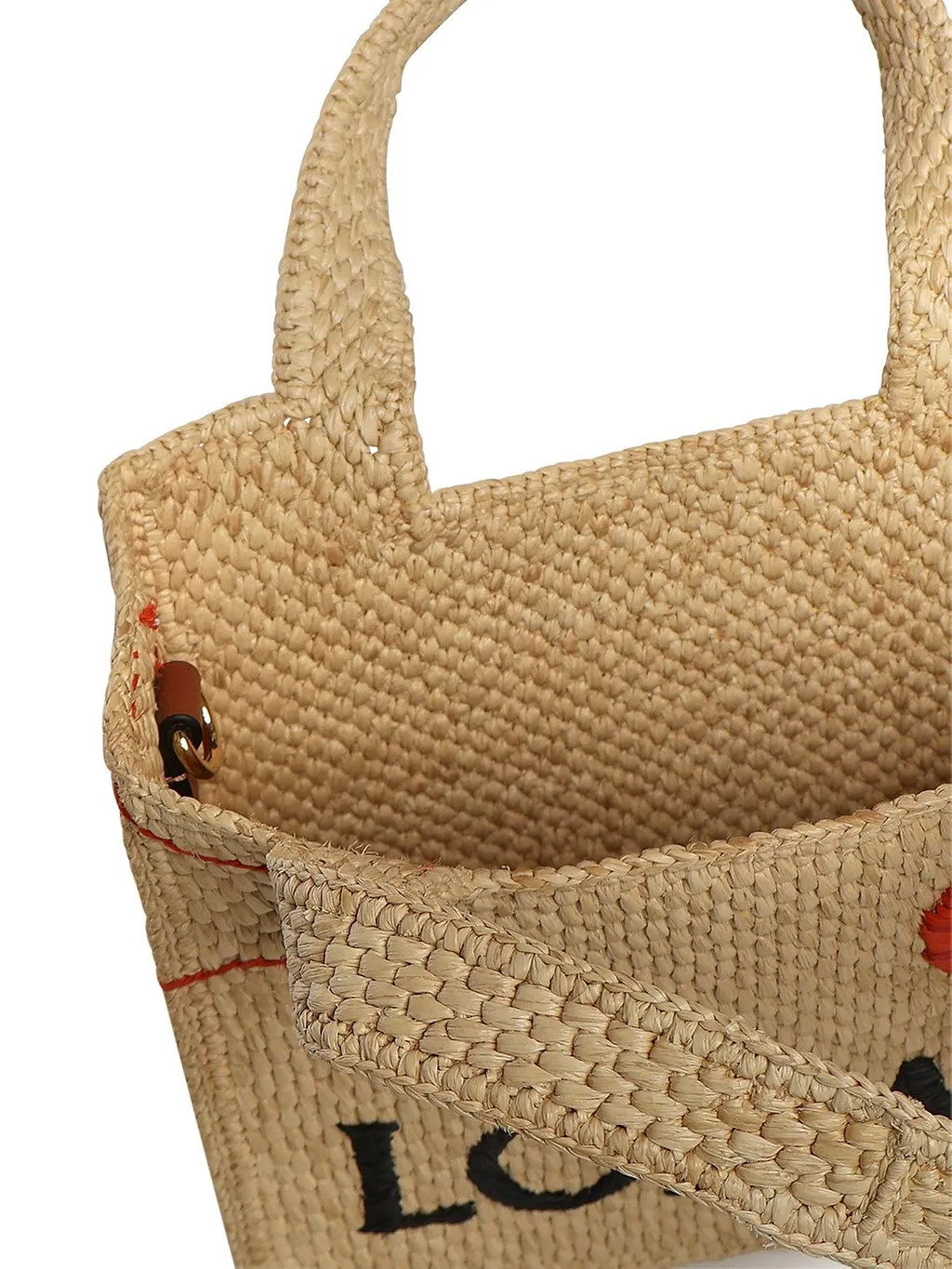 Loewe Mini Logo Font Tote Bag