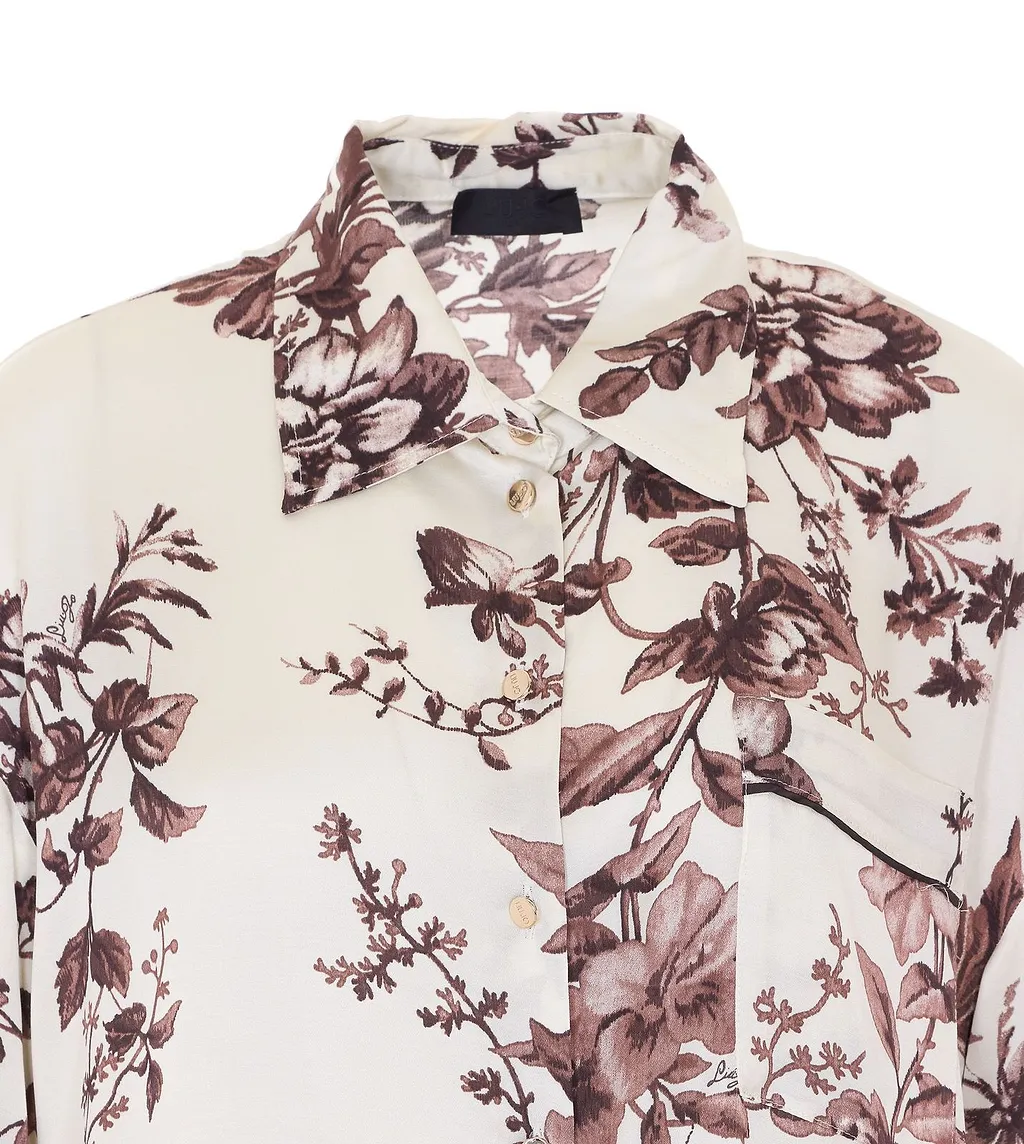 Liu Jo Floral Printed Shirt