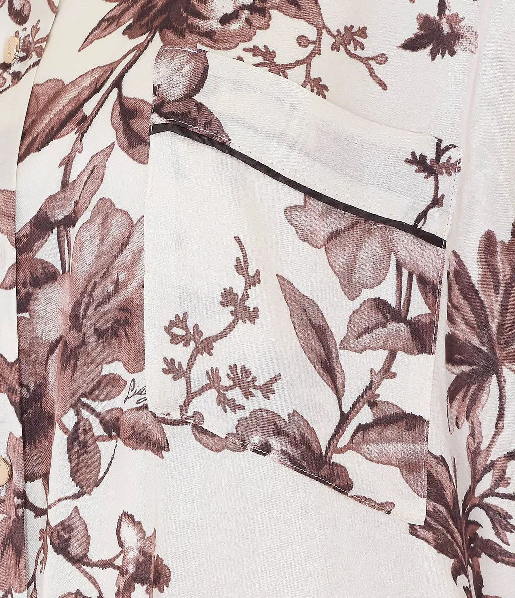 Liu Jo Floral Printed Shirt