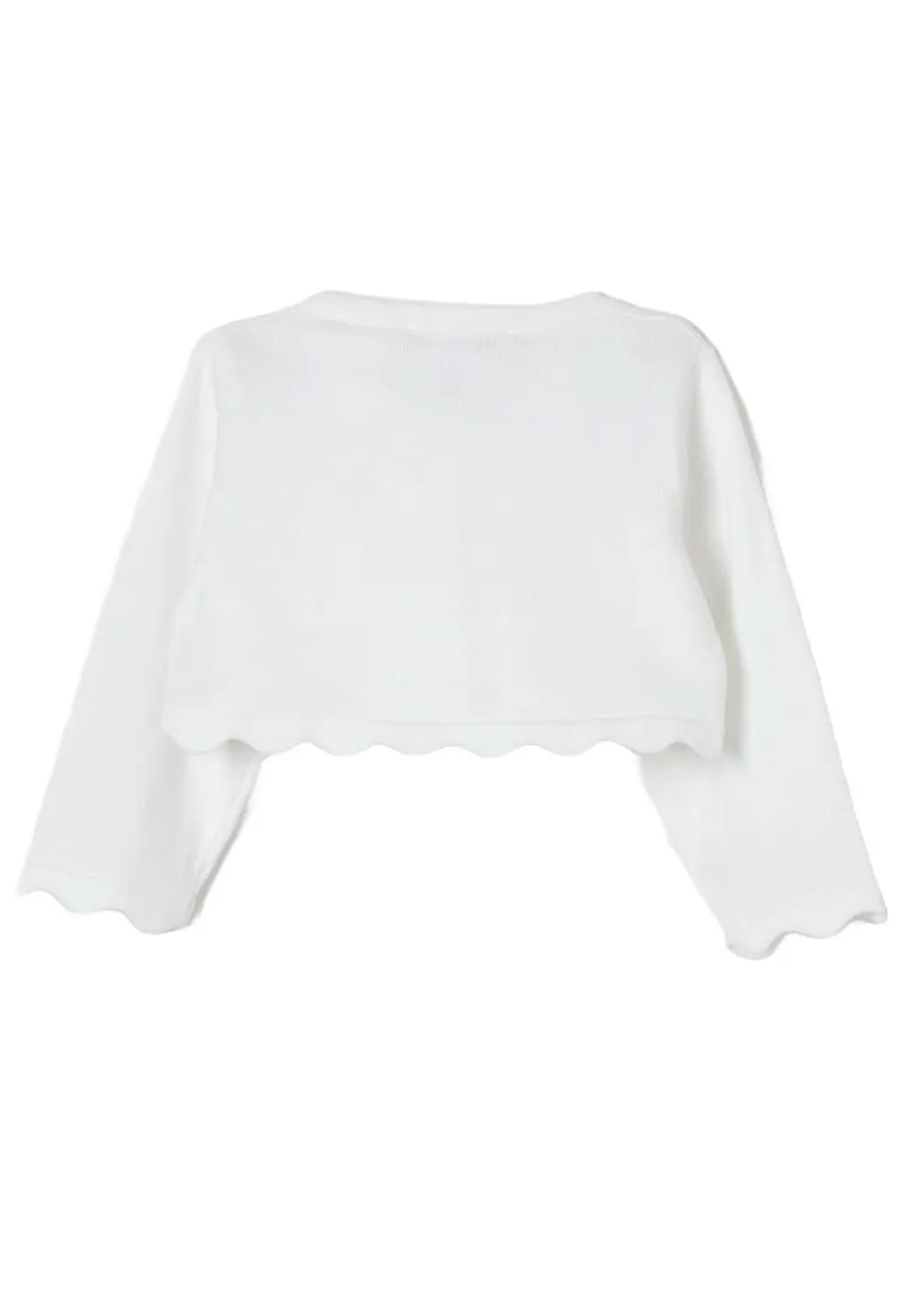 Liu Jo Kids Bow-Detailed Cropped Cardigan