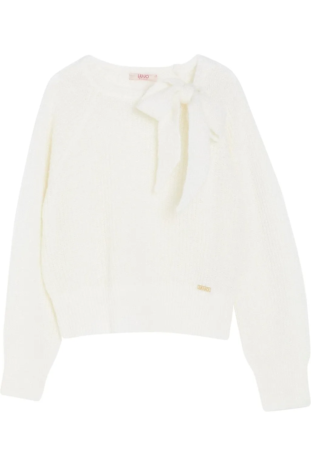 Liu Jo Kids Bow-Detailed Jumper