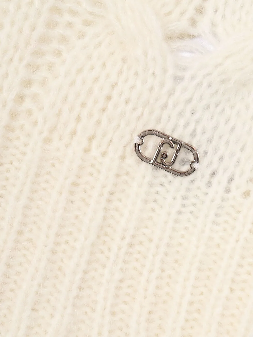 Liu Jo Kids Cable Knit Crewneck Jumper