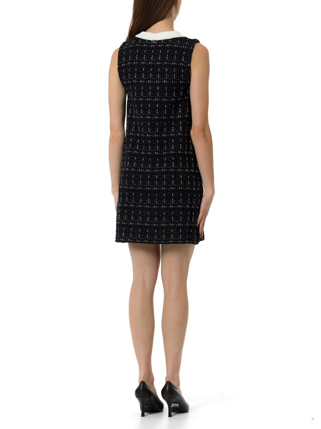 Liu Jo Tweed Sleeveless Short Dress