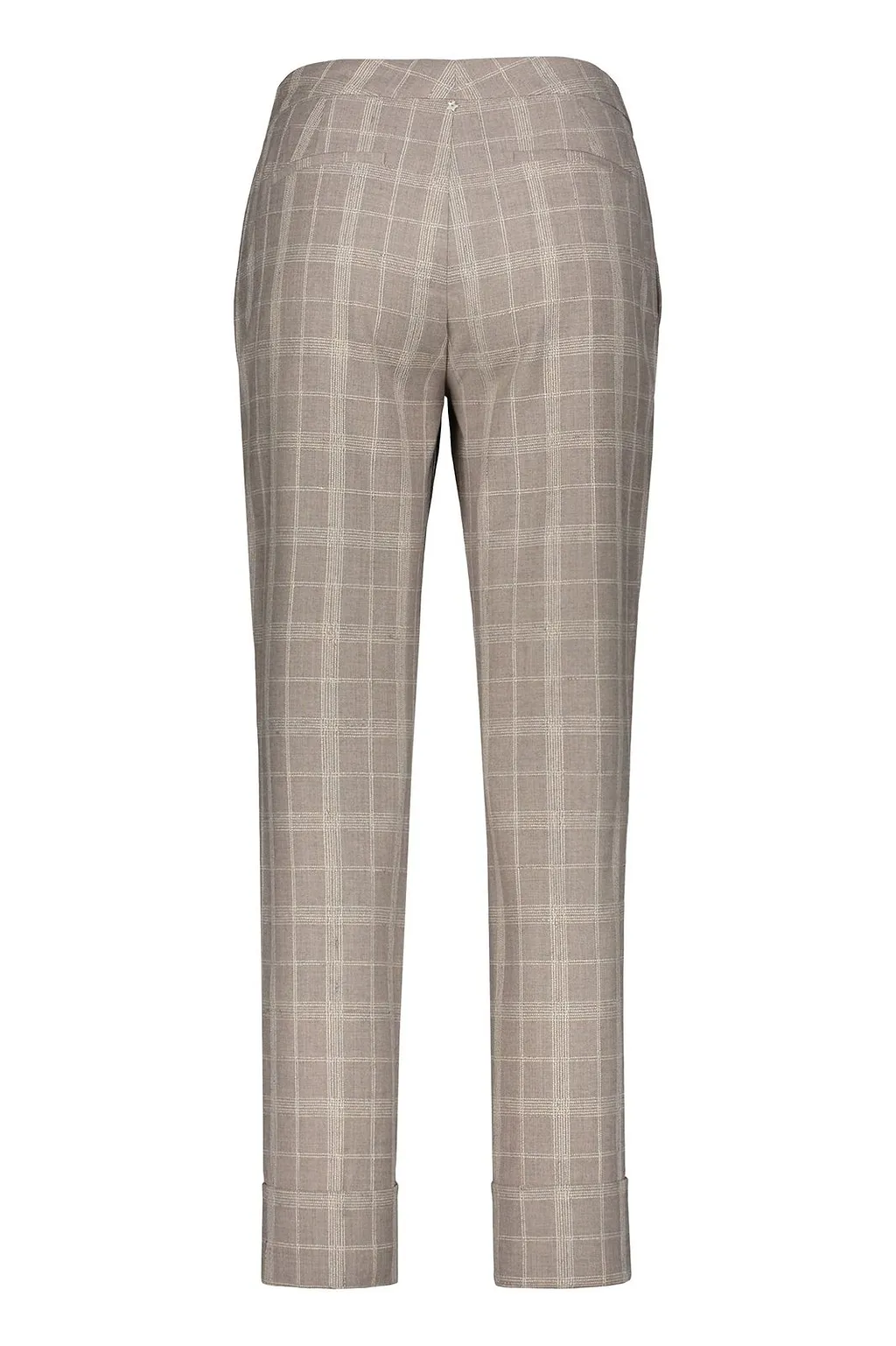 Lorena Antoniazzi Checked Cuffed Pants