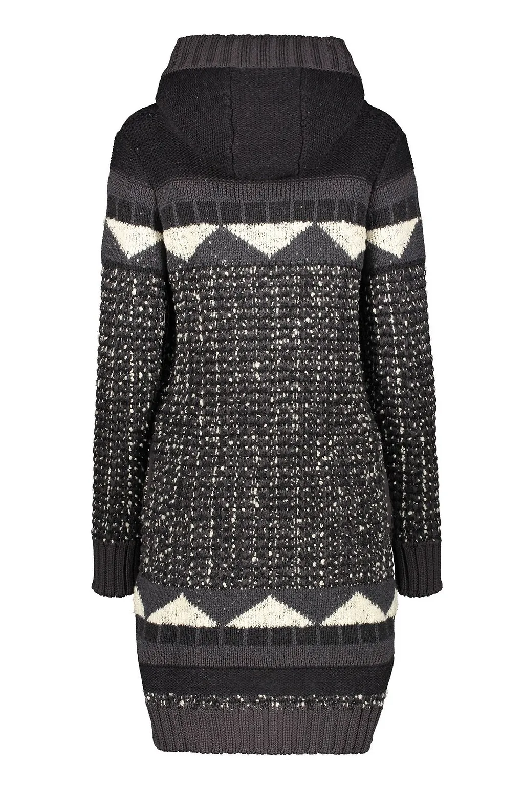 Lorena Antoniazzi Hooded Patterned Cardigan