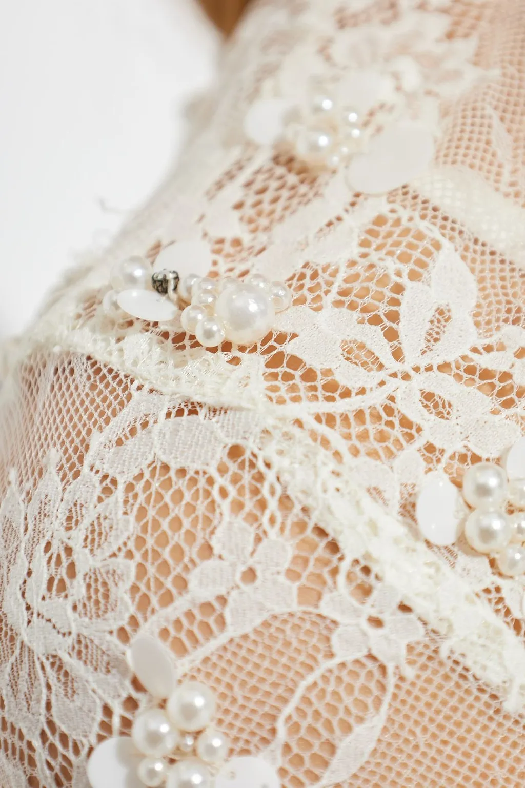 Loveshackfancy Alouetta Embellished Mini Dress