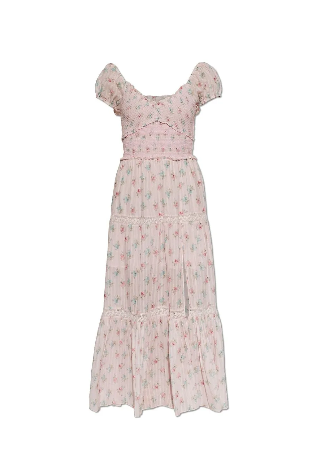 Amandla Smocked Midi Dress