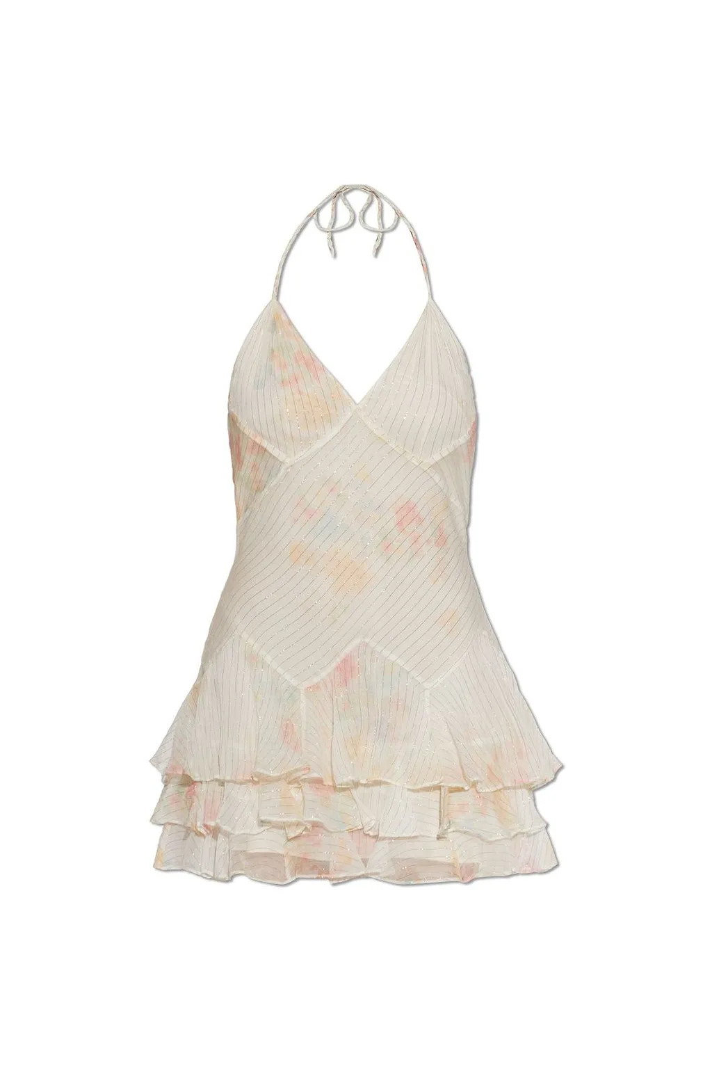 Adrinette Ruffled Mini Dress