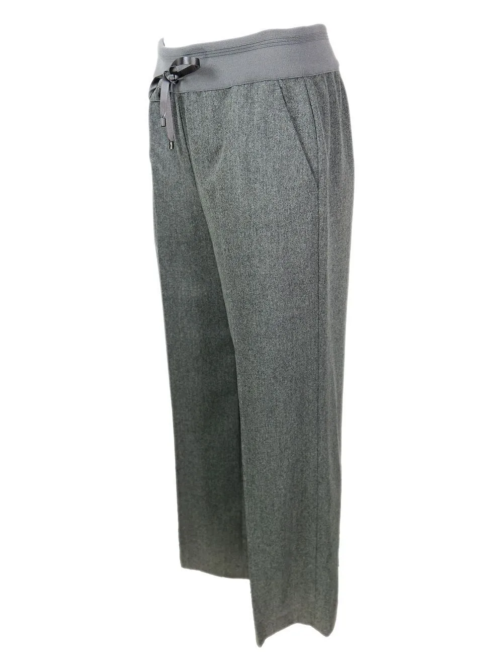 Lorena Antoniazzi Pleated Drawstring Trousers