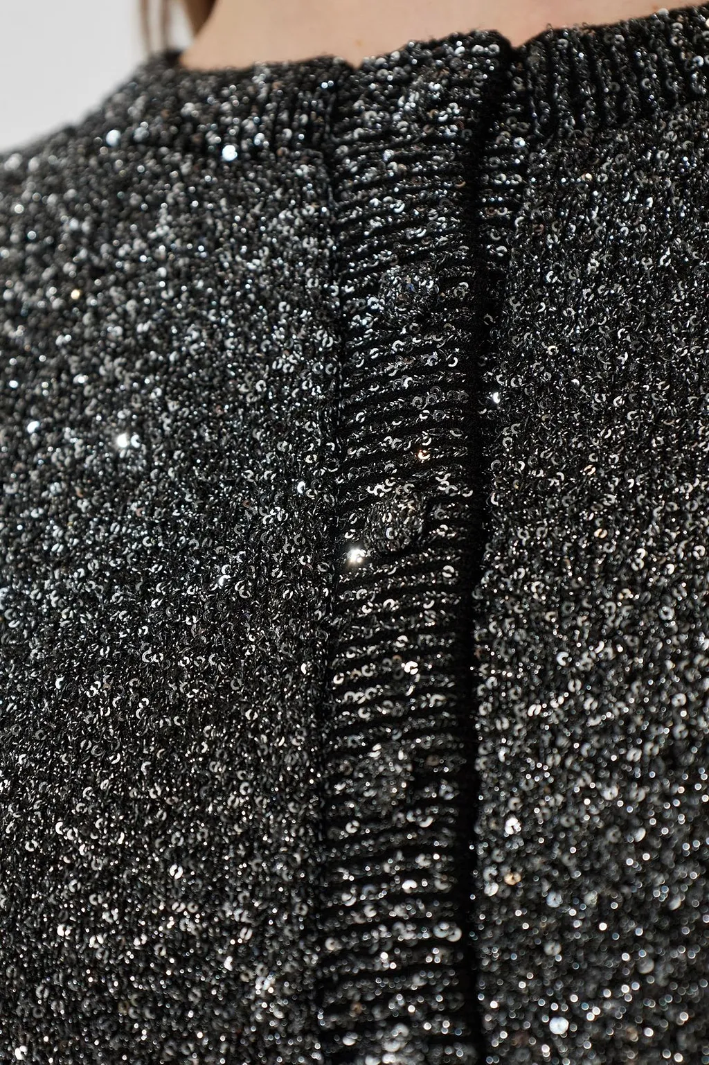 Loveshackfancy Ferra Cropped Sparkle Cardigan